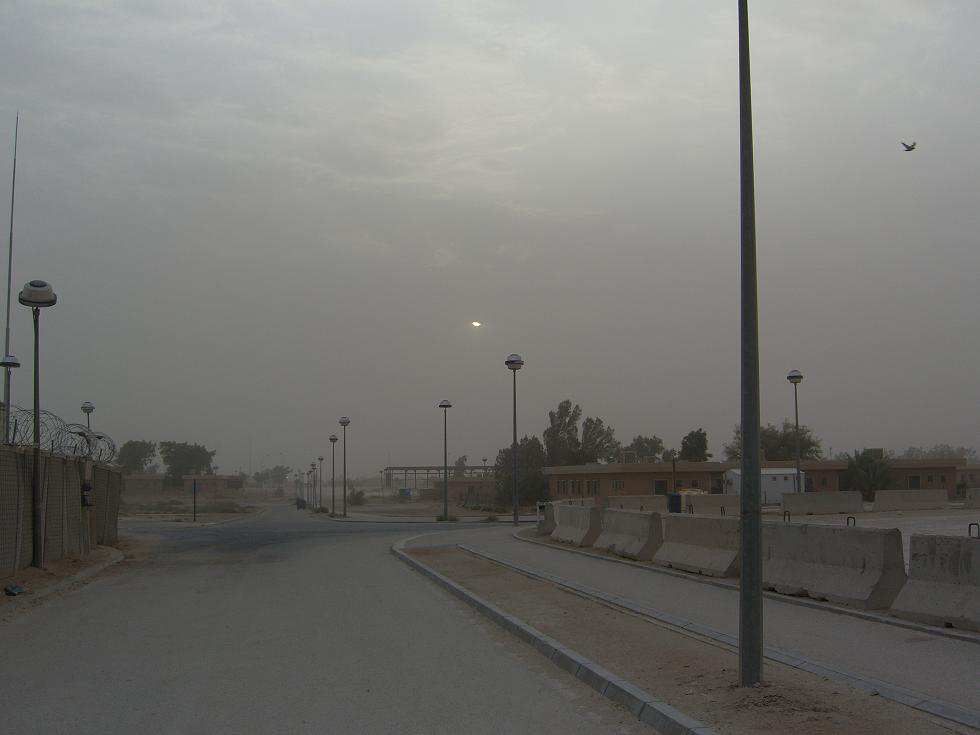 sunrise at AL Asad